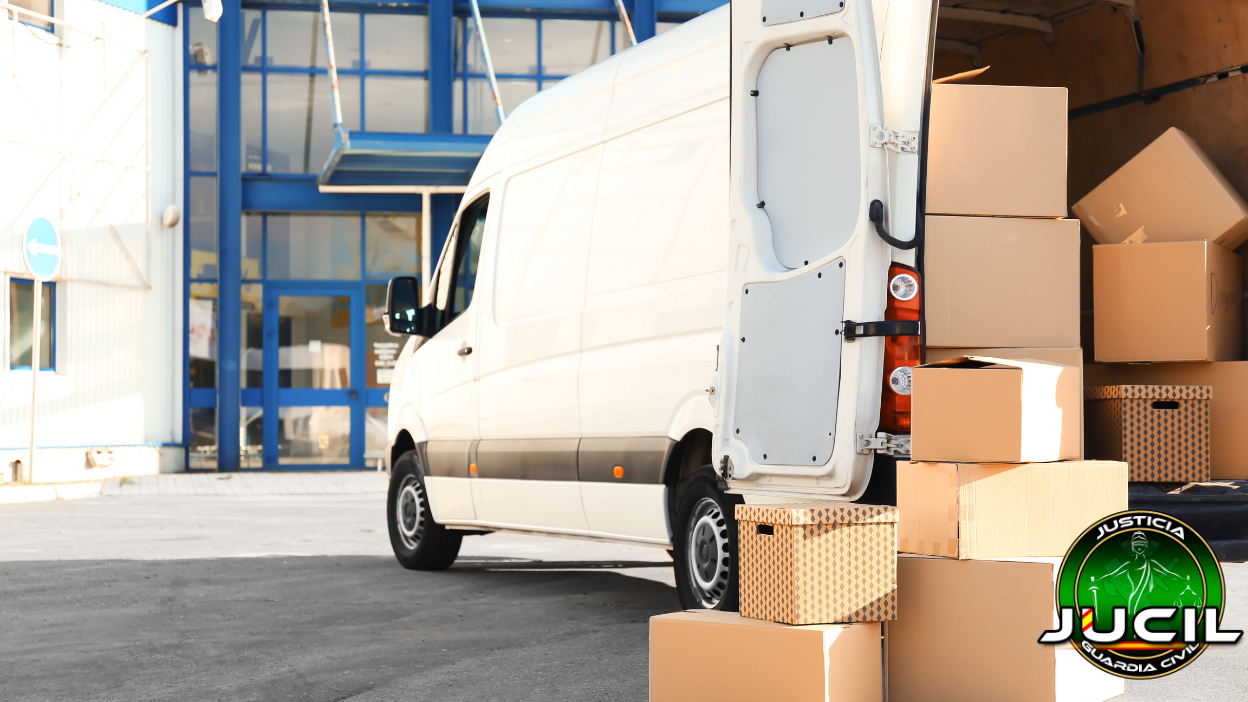 JUCIL protesta ante el caos organizativo en las mudanzas de la Guardia Civil