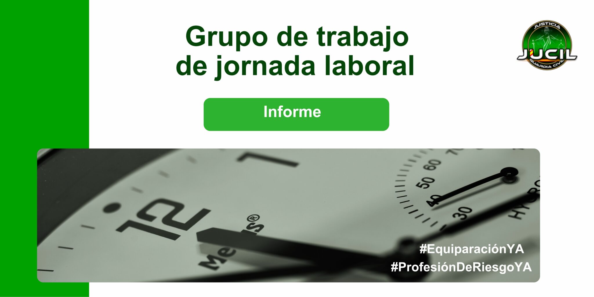 Representantes de JUCIL exponen sus propuestas sobre jornada laboral en reunión con la Dirección General de la Guardia Civil