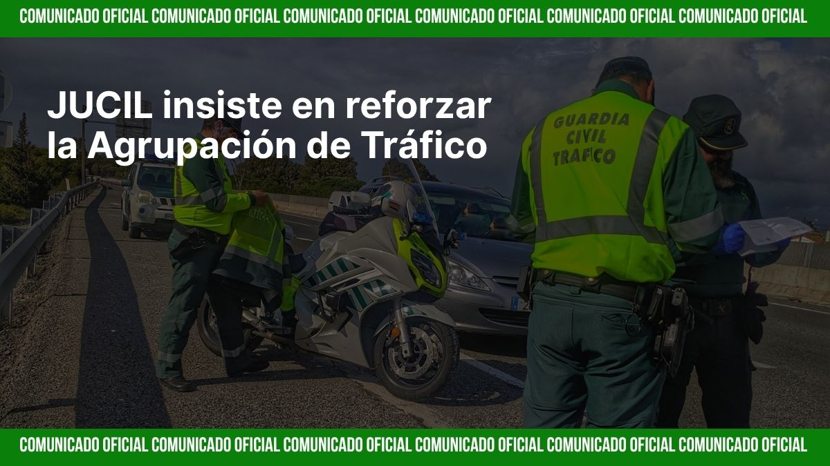 Representantes de JUCIL en la reunión con el General Jefe de la Agrupación de Tráfico de la Guardia Civil en Madrid, junio de 2025