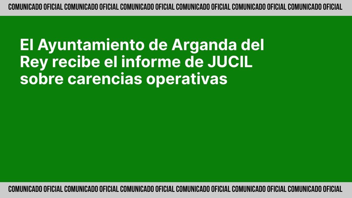 Representantes de JUCIL entregan al Ayuntamiento de Arganda del Rey un informe sobre la falta de agentes y medios en los puestos locales de la Guardia Civil.
