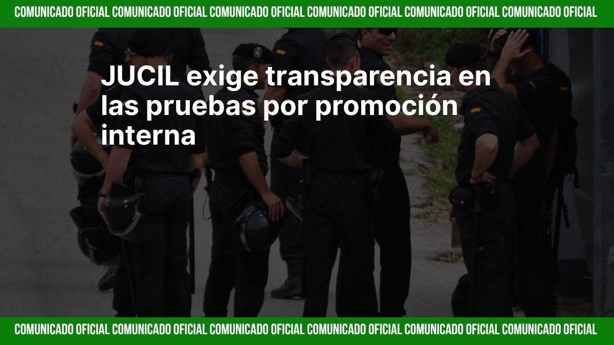 Candidatos de la Guardia Civil realizando pruebas de acceso por promoción interna en una sala de examen