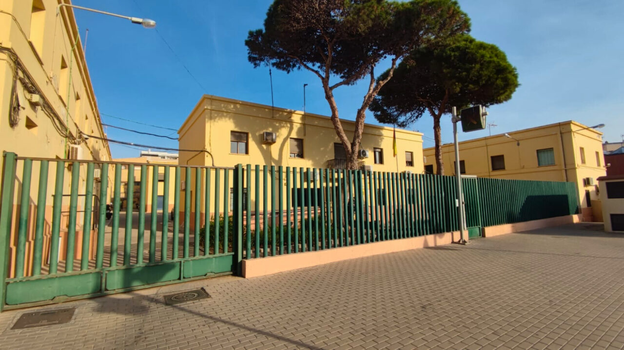 Cuartel de Roquetas de Mar, sin calabozos operativos para detenidos