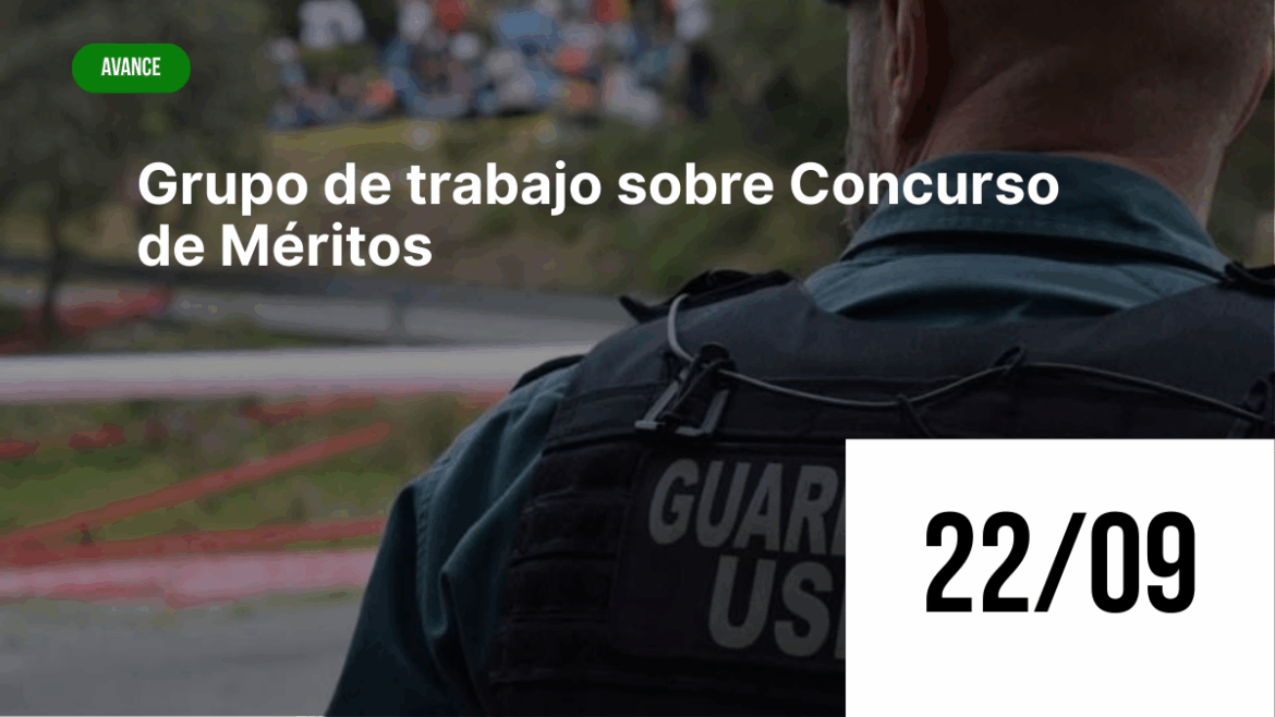 Reunión de JUCIL en la Dirección General de la Guardia Civil sobre concurso de méritos para la provisión de destinos.