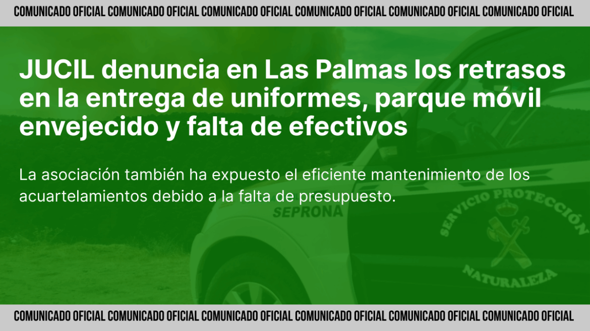 Reunión de JUCIL Las Palmas con el coronel jefe de la Comandancia de Las Palmas, septiembre 2025.